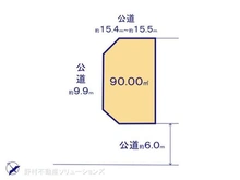 【千葉県/浦安市弁天】浦安市弁天4丁目 土地 区画図