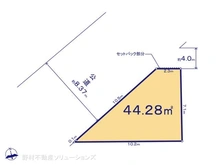 【東京都/江戸川区江戸川】江戸川区江戸川5丁目 土地 区画図