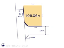 【埼玉県/さいたま市桜区道場】さいたま市桜区道場3丁目 土地 区画図