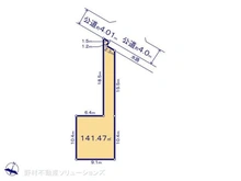 【埼玉県/さいたま市桜区栄和】さいたま市桜区栄和1丁目 土地 区画図