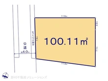 【埼玉県/さいたま市桜区栄和】さいたま市桜区栄和1丁目 土地 区画図