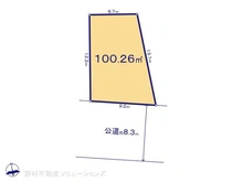 【埼玉県/さいたま市桜区大字神田】さいたま市桜区大字神田 土地 区画図