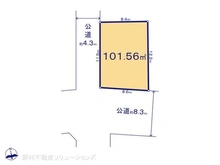 【埼玉県/さいたま市桜区大字神田】さいたま市桜区大字神田 土地 区画図