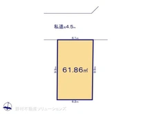 【埼玉県/さいたま市中央区鈴谷】さいたま市中央区鈴谷6丁目 土地 区画図