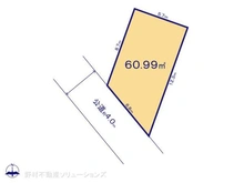 【埼玉県/戸田市上戸田】戸田市上戸田5丁目 土地 区画図