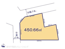 【埼玉県/さいたま市桜区南元宿】さいたま市桜区南元宿1丁目 土地 区画図