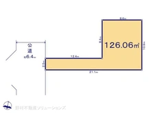 【埼玉県/さいたま市南区曲本】さいたま市南区曲本2丁目 土地 区画図