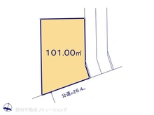 【埼玉県/さいたま市桜区大字下大久保】さいたま市桜区大字下大久保 土地 区画図