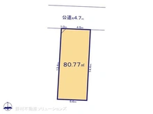 【埼玉県/さいたま市南区鹿手袋】さいたま市南区鹿手袋6丁目 土地 区画図