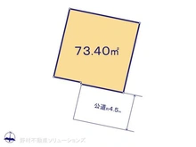 【神奈川県/川崎市川崎区浅田】川崎市川崎区浅田2丁目 土地 区画図