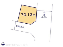 【神奈川県/川崎市川崎区浅田】川崎市川崎区浅田2丁目 土地 区画図