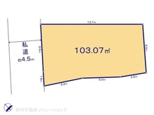【神奈川県/横浜市鶴見区馬場】横浜市鶴見区馬場1丁目 土地 区画図