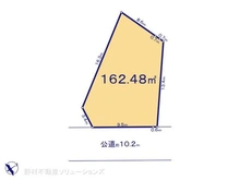 【神奈川県/横浜市鶴見区鶴見中央】横浜市鶴見区鶴見中央5丁目 土地 区画図
