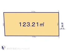 【神奈川県/横浜市鶴見区馬場】横浜市鶴見区馬場7丁目 土地 区画図