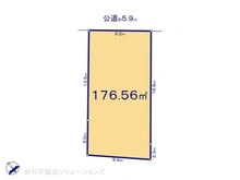 【神奈川県/横浜市鶴見区本町通】横浜市鶴見区本町通3丁目 土地 区画図