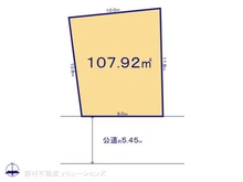 【東京都/杉並区和田】杉並区和田2丁目 土地 区画図