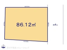 【東京都/中野区野方】中野区野方1丁目 土地 区画図