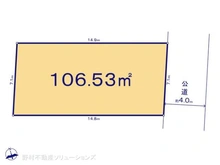 【東京都/練馬区東大泉】練馬区東大泉6丁目 土地 区画図