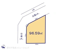 【東京都/練馬区西大泉】練馬区西大泉1丁目 土地 区画図