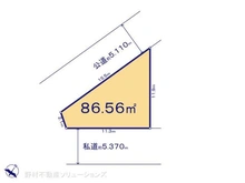 【東京都/練馬区東大泉】練馬区東大泉2丁目 土地 区画図