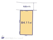 【東京都/練馬区西大泉】練馬区西大泉1丁目 土地 区画図