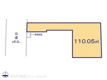 【東京都/練馬区南大泉】練馬区南大泉2丁目 土地 区画図