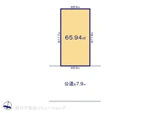 【東京都/練馬区東大泉】練馬区東大泉6丁目 土地 区画図