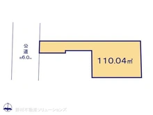 【東京都/練馬区南大泉】練馬区南大泉2丁目 土地 区画図