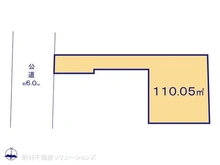 【東京都/練馬区南大泉】練馬区南大泉2丁目 土地 区画図