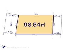 【東京都/練馬区南大泉】練馬区南大泉5丁目 土地 区画図