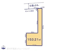 【埼玉県/さいたま市見沼区大字小深作】さいたま市見沼区大字小深作 土地 区画図