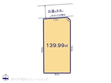 【埼玉県/さいたま市見沼区大字小深作】さいたま市見沼区大字小深作 土地 区画図