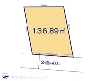 【埼玉県/さいたま市見沼区大和田町】さいたま市見沼区大和田町2丁目 土地 区画図