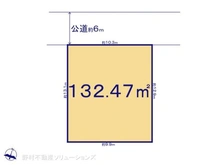 【埼玉県/さいたま市見沼区深作】さいたま市見沼区深作3丁目 土地 区画図