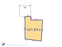 【埼玉県/さいたま市北区本郷町】さいたま市北区本郷町 土地 区画図
