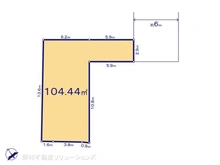 【埼玉県/さいたま市北区本郷町】さいたま市北区本郷町 土地 区画図