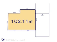 【埼玉県/さいたま市北区本郷町】さいたま市北区本郷町 土地 区画図
