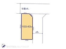 【埼玉県/さいたま市北区本郷町】さいたま市北区本郷町 土地 区画図