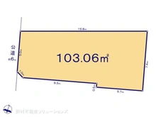 【埼玉県/さいたま市北区宮原町】さいたま市北区宮原町4丁目 土地 区画図