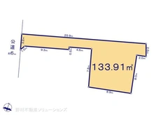 【埼玉県/さいたま市北区宮原町】さいたま市北区宮原町4丁目 土地 区画図