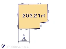 【埼玉県/さいたま市大宮区三橋】さいたま市大宮区三橋2丁目 土地 区画図