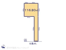 【埼玉県/さいたま市北区吉野町】さいたま市北区吉野町2丁目 土地 区画図
