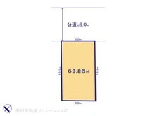 【埼玉県/さいたま市大宮区北袋町】さいたま市大宮区北袋町2丁目 土地 区画図