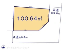 【埼玉県/さいたま市見沼区島町】さいたま市見沼区島町 土地 区画図