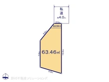 【埼玉県/さいたま市大宮区大成町】さいたま市大宮区大成町2丁目 土地 区画図