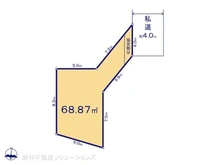 【埼玉県/さいたま市大宮区大成町】さいたま市大宮区大成町2丁目 土地 区画図