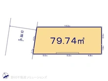 【埼玉県/さいたま市見沼区東大宮】さいたま市見沼区東大宮6丁目 土地 区画図