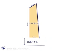 【埼玉県/さいたま市北区盆栽町】さいたま市北区盆栽町 土地 区画図