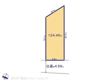 【埼玉県/さいたま市北区盆栽町】さいたま市北区盆栽町 土地 区画図