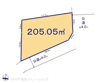 【埼玉県/さいたま市見沼区大字東宮下】さいたま市見沼区大字東宮下 土地 区画図